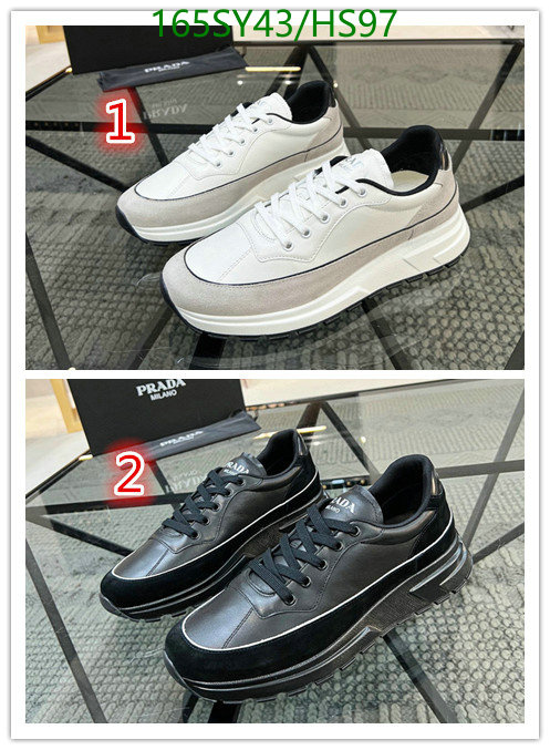 Men shoes-Prada, Code: HS97,$: 165USD