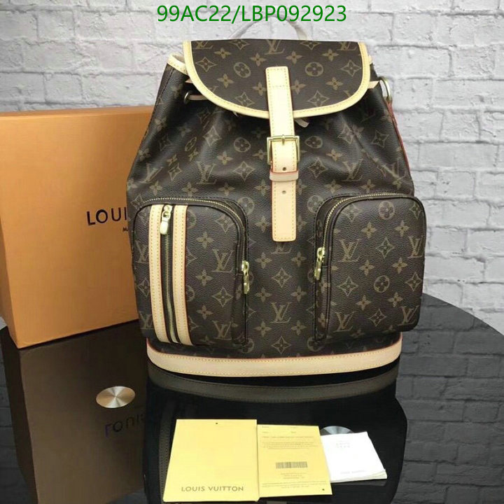 LV Bags-(4A)-Backpack-,Code: LBP092923,$: 99USD