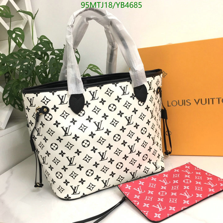 LV Bags-(4A)-Neverfull-,Code: YB4685,$: 95USD