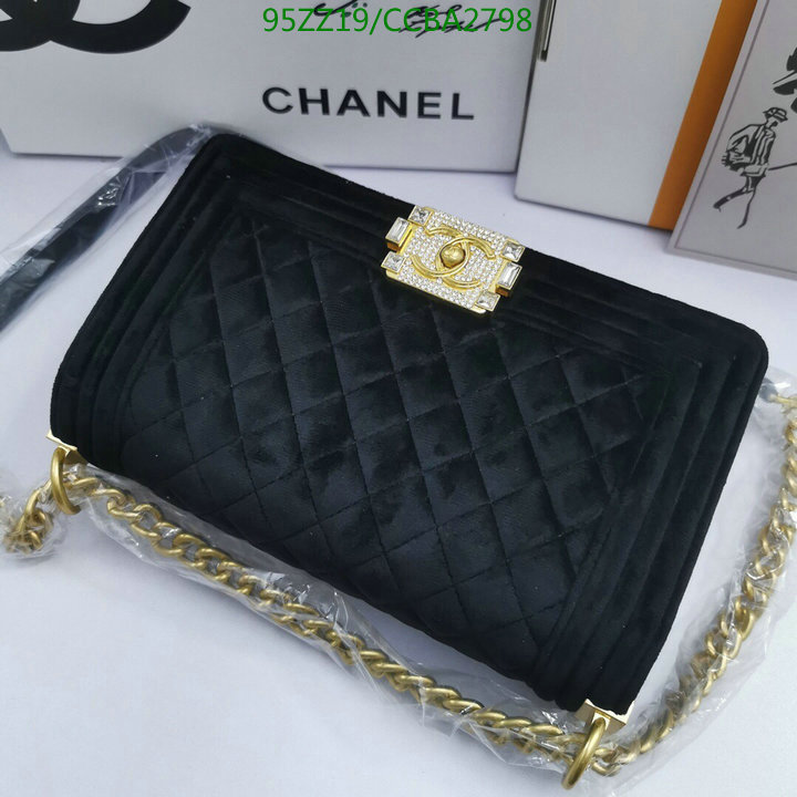 Chanel Bags ( 4A )-Le Boy,Code: CCBA2798,$: 95USD