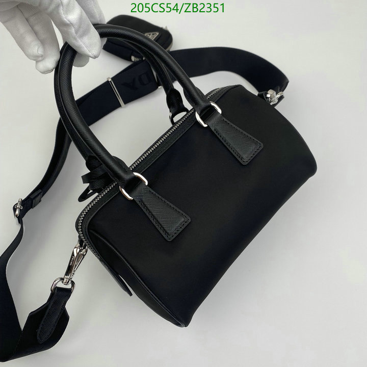 Prada Bag-(Mirror)-Diagonal-,Code: ZB2351,$: 205USD