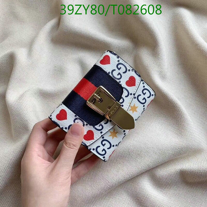 Gucci Bag-(4A)-Wallet-,Code: T082608,$:39USD