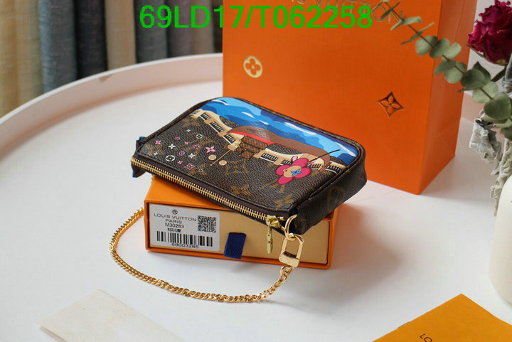 LV Bags-(Mirror)-Wallet-,Code: T062258,$: 69USD