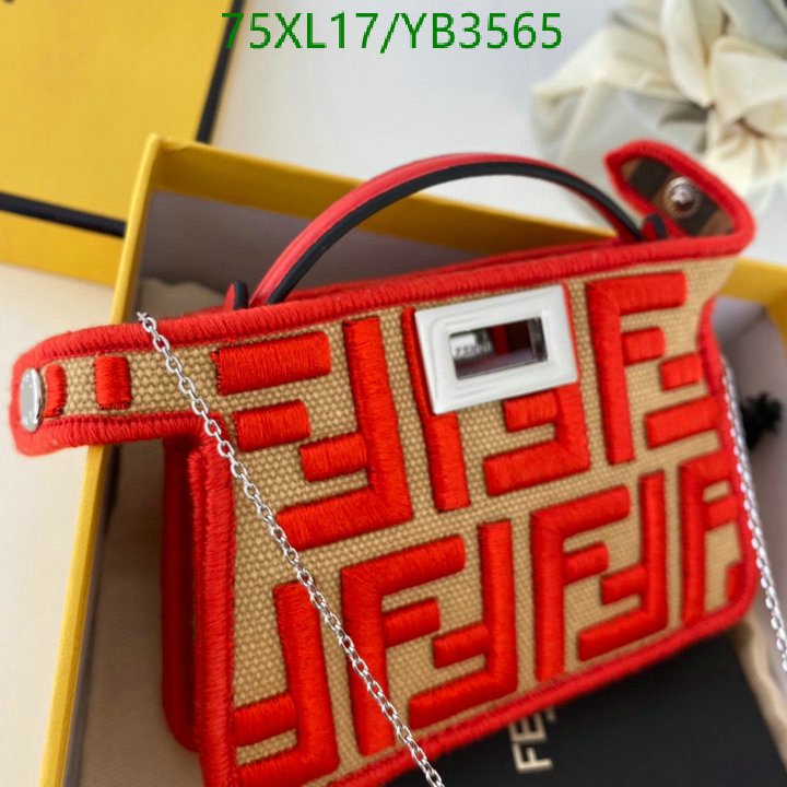 Fendi Bag-(4A)-Diagonal-,Code: YB3565,$: 75USD