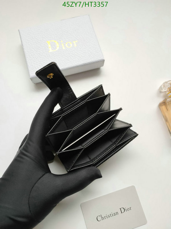 Dior Bags-(4A)-Wallet,Code: HT3357,$: 45USD