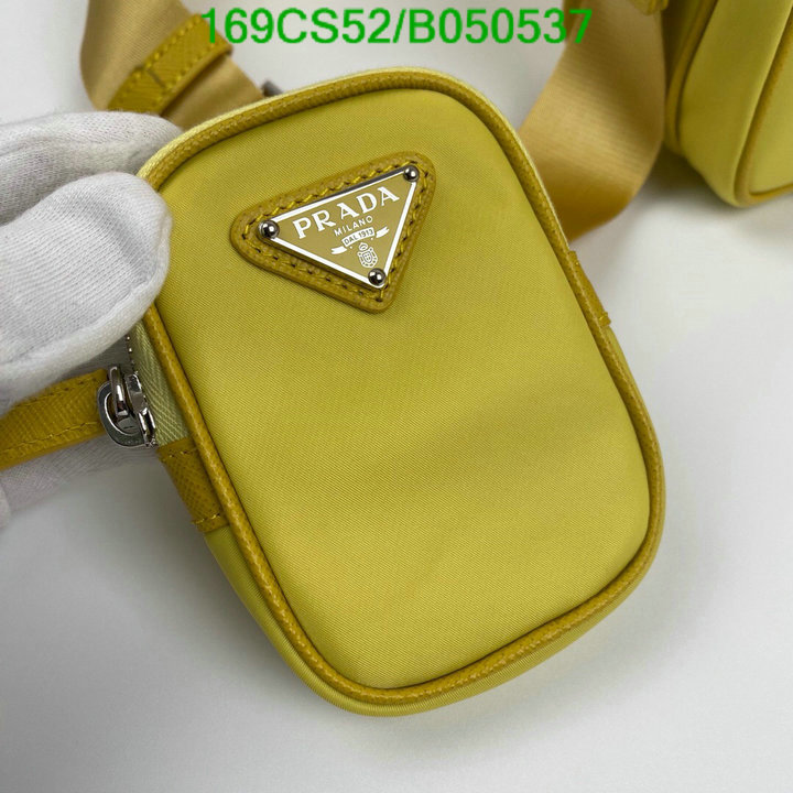 Prada Bag-(Mirror)-Diagonal-,Code: B050537,$: 169USD