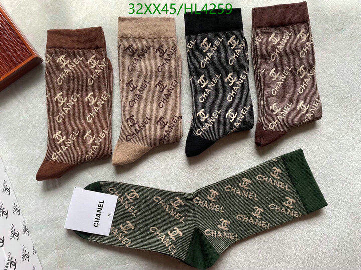 Sock-Chanel,Code: HL4259,$: 32USD