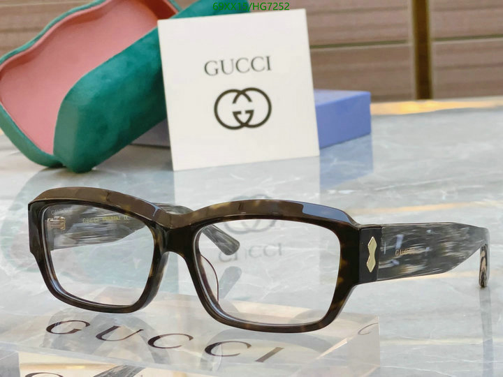 Glasses-Gucci, Code: HG7252,$: 69USD