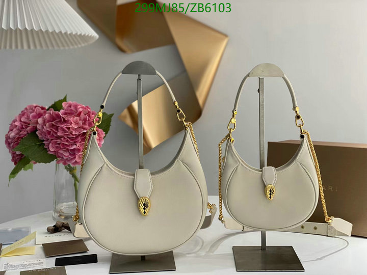 Bvlgari Bag-(Mirror)-Handbag-,Code: ZB6103,