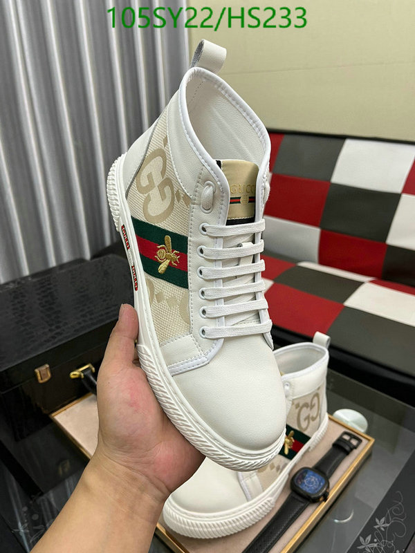 Men shoes-Gucci, Code: HS233,$: 105USD