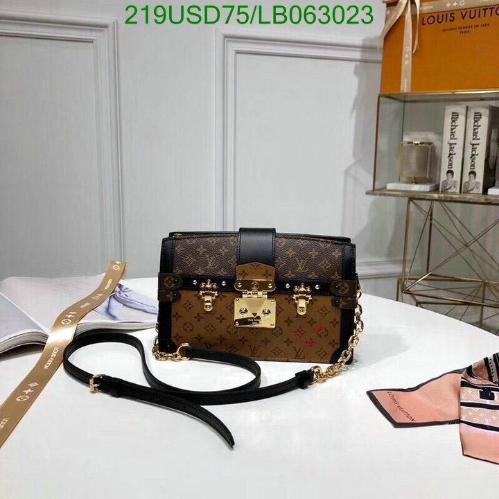 LV Bags-(Mirror)-Petite Malle-,Code: LB063023,$: 219USD