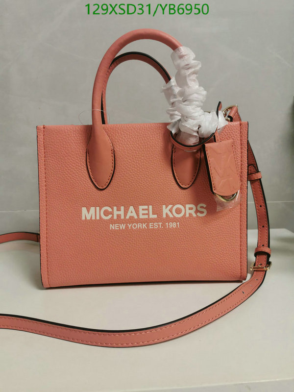 Michael Kors Bag-(Mirror)-Handbag-,Code: YB6950,$: 129USD