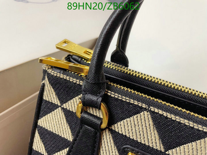 Prada Bag-(4A)-Handbag-,Code: ZB6062,$: 89USD