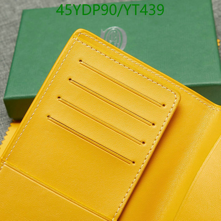 Goyard Bag-(Mirror)-Wallet-,Code: YT439,$: 45USD