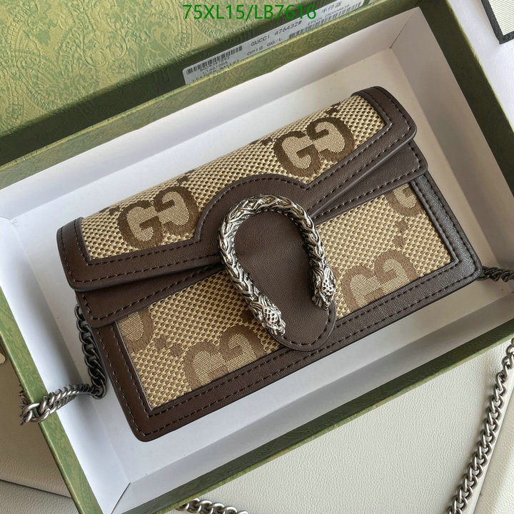 Gucci Bag-(4A)-Dionysus-,Code: LB7616,$: 75USD