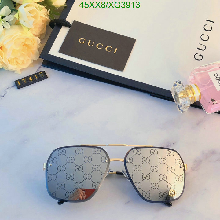 Glasses-Gucci, Code: XG3913,$: 45USD