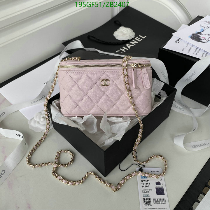 Chanel Bags -(Mirror)-Vanity--,Code: ZB2407,$: 195USD