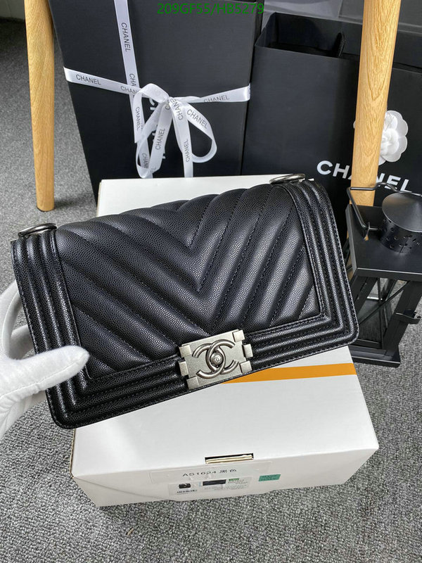 Chanel Bags -(Mirror)-Le Boy,Code: HB5279,$: 209USD