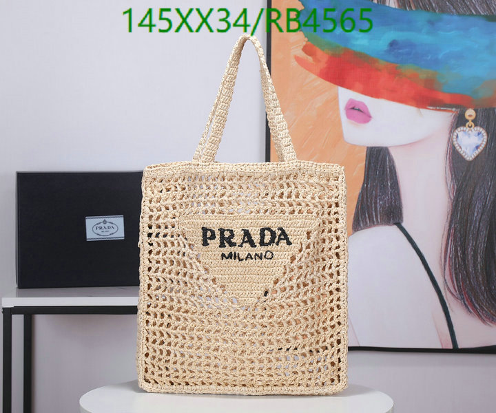 Prada Bag-(Mirror)-Handbag-,Code: RB4565,$: 145USD