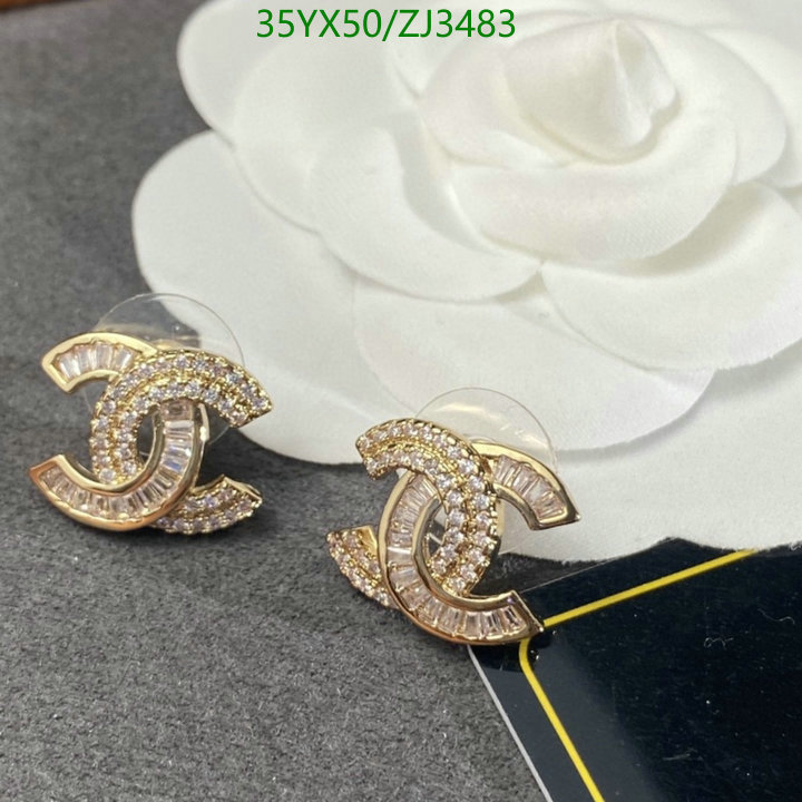 Jewelry-Chanel,Code: ZJ3483,$: 35USD