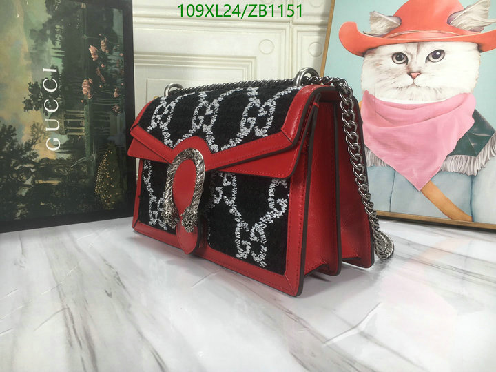 Gucci Bag-(4A)-Dionysus-,Code: ZB1151,$: 109USD