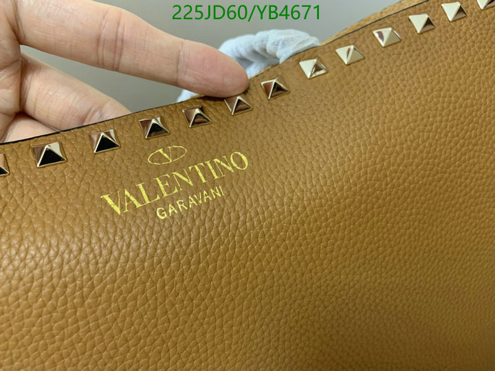 Valentino Bag-(Mirror)-Handbag-,Code: YB4671,$: 225USD