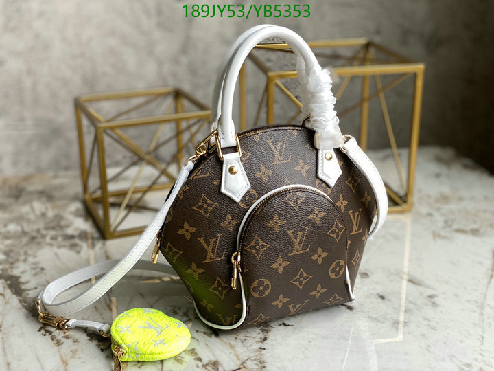 LV Bags-(Mirror)-Handbag-,Code: YB5353,$: 189USD