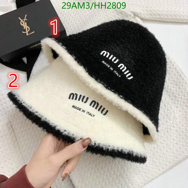 Cap -(Hat)-Miu Miu, Code: HH2809,$: 29USD