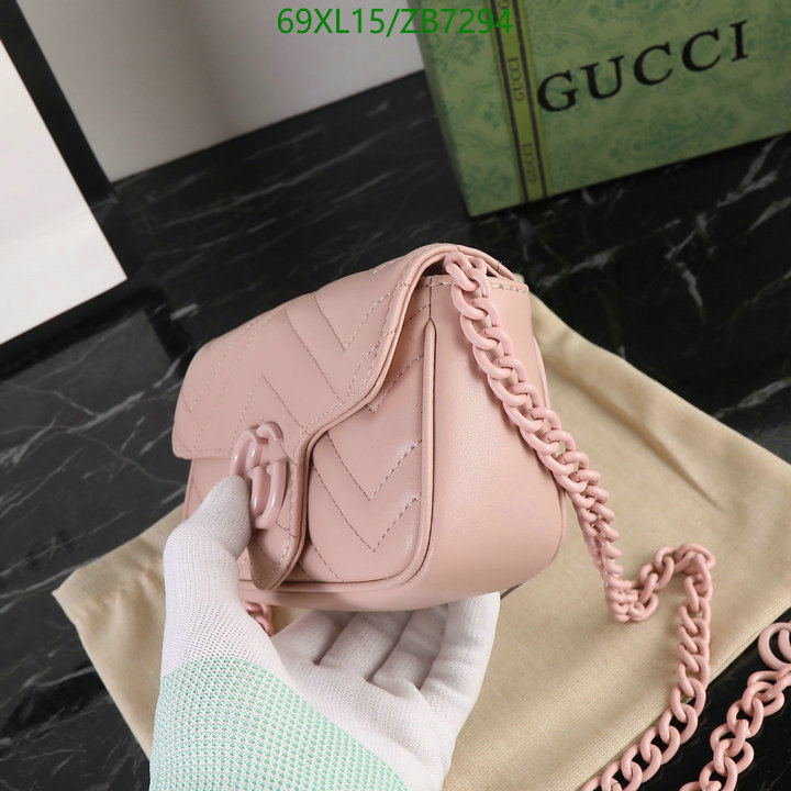 Gucci Bag-(4A)-Marmont,Code: ZB7294,$: 69USD