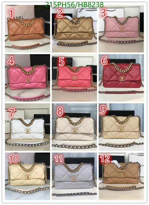 Chanel Bags -(Mirror)-Diagonal-,Code: HB8238,$: 215USD