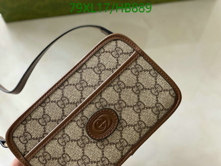 Gucci Bag-(4A)-Diagonal-,Code: HB889,$: 79USD