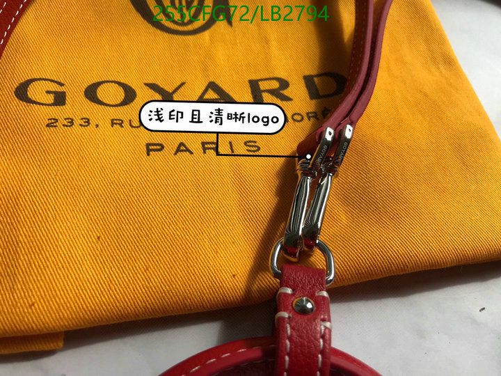 Goyard Bag-(Mirror)-Backpack-,Code: LB2794,$: 255USD