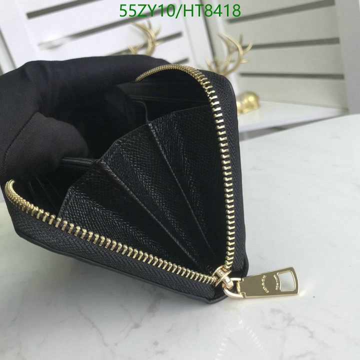 Coach Bag-(4A)-Wallet-,Code: HT8418,$: 55USD