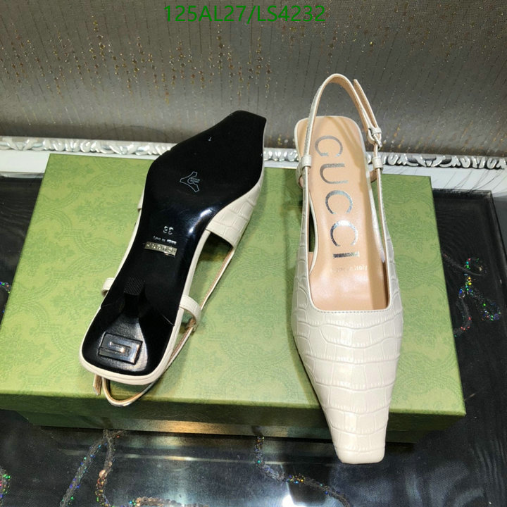 Women Shoes-Gucci, Code: LS4232,$: 125USD