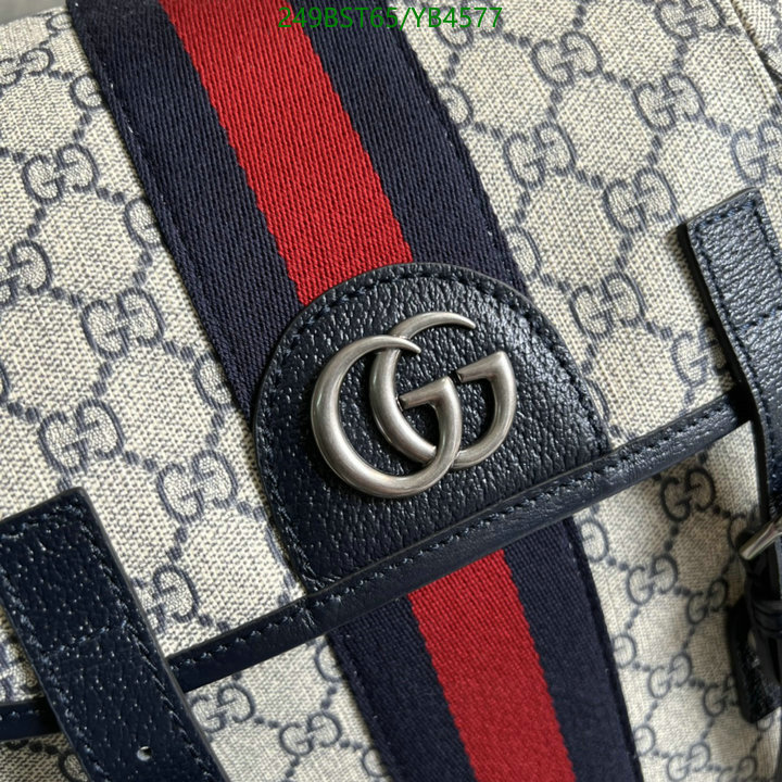 Gucci Bag-(Mirror)-Backpack-,Code: YB4577,$: 249USD