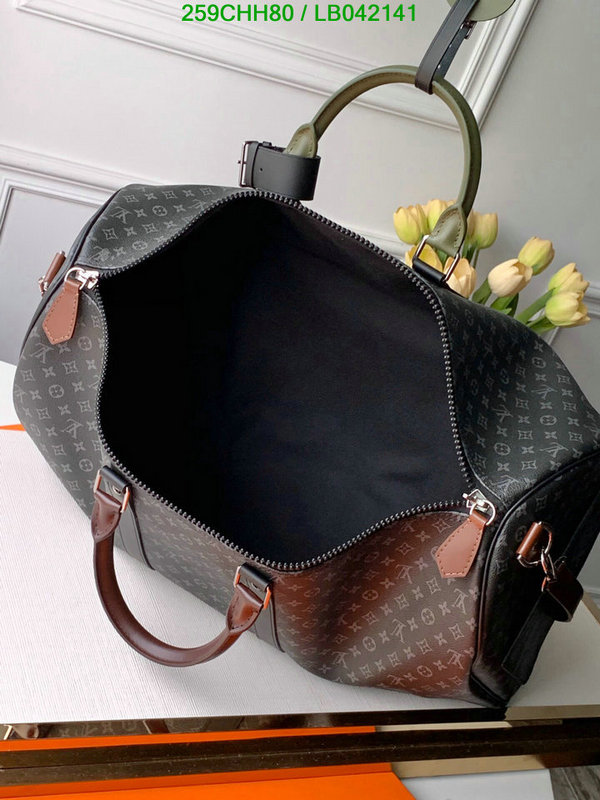 LV Bags-(Mirror)-Keepall BandouliRe 45-50-,Code: LB042141,$: 259USD