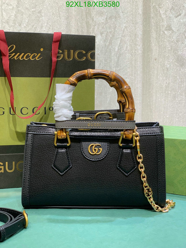 Gucci Bag-(4A)-Diana-Bamboo-,Code: XB3580,$: 92USD