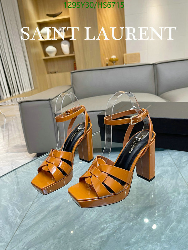 Women Shoes-YSL, Code: HS6715,$: 129USD