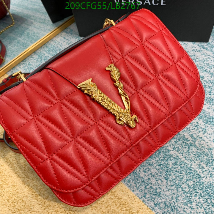 Versace Bag-(Mirror)-Diagonal-,Code: LB2767,$: 209USD