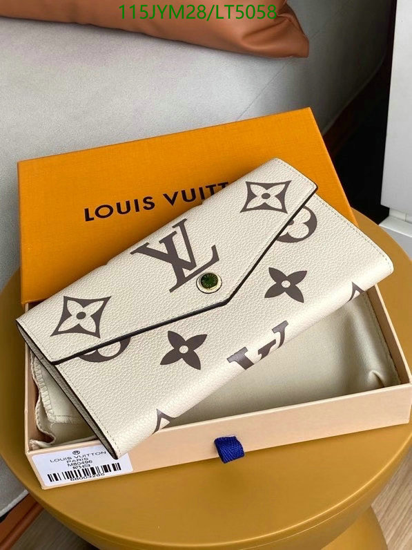 LV Bags-(Mirror)-Wallet-,Code: LT5058,$: 119USD