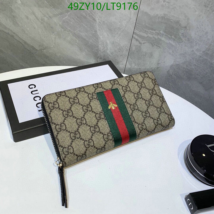 Gucci Bag-(4A)-Wallet-,Code: LT9176,$: 49USD