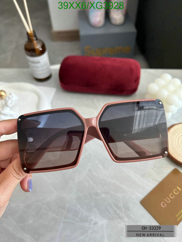 Glasses-Gucci, Code: XG3928,$: 39USD