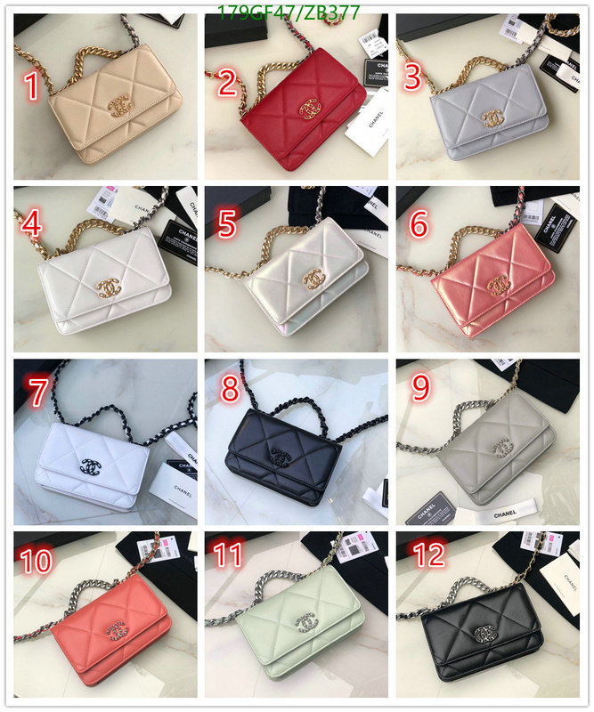 Chanel Bags -(Mirror)-Diagonal-,Code: ZB377,$: 179USD