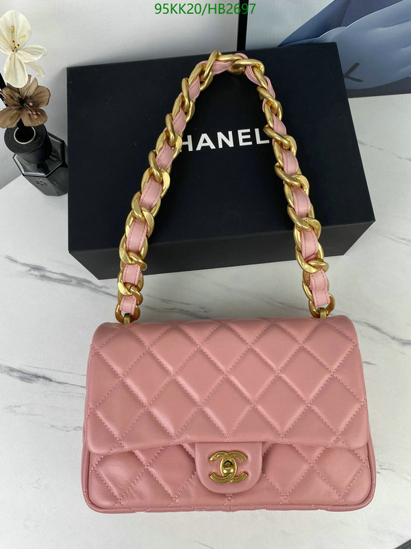 Chanel Bags ( 4A )-Diagonal-,Code: HB2697,$: 95USD