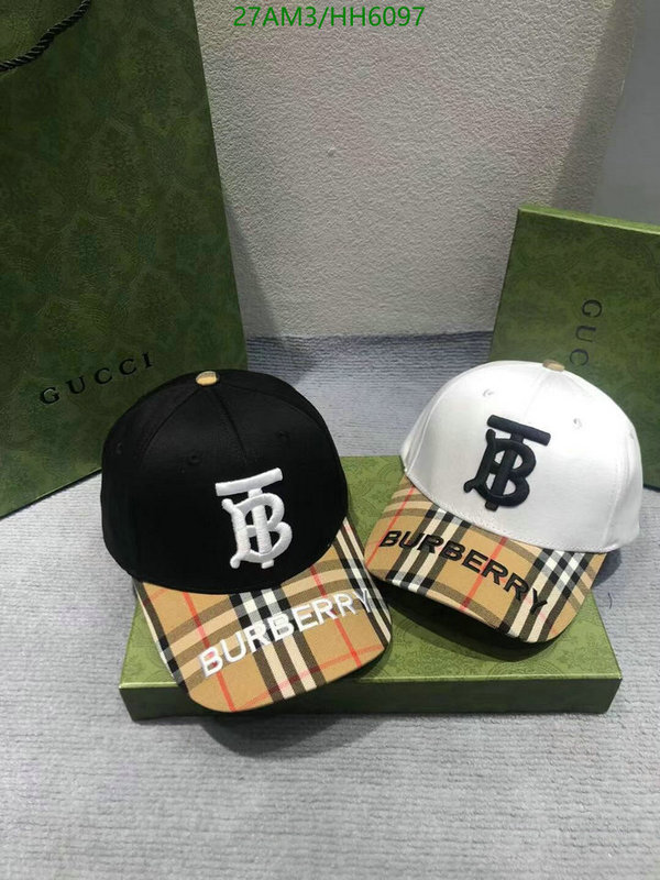 Cap -(Hat)-Burberry, Code: HH6097,$: 27USD