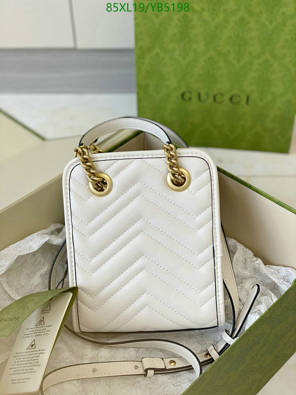 Gucci Bag-(4A)-Marmont,Code: YB5198,$: 85USD