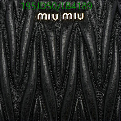 Miu Miu Bag-(Mirror)-Diagonal-,Code: LB4189,$: 195USD