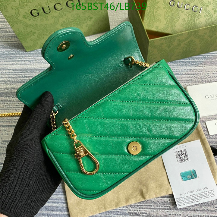 Gucci Bag-(Mirror)-Marmont,Code: LB739,$: 165USD
