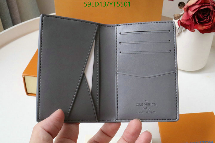 LV Bags-(Mirror)-Wallet-,Code: YT5501,$: 59USD