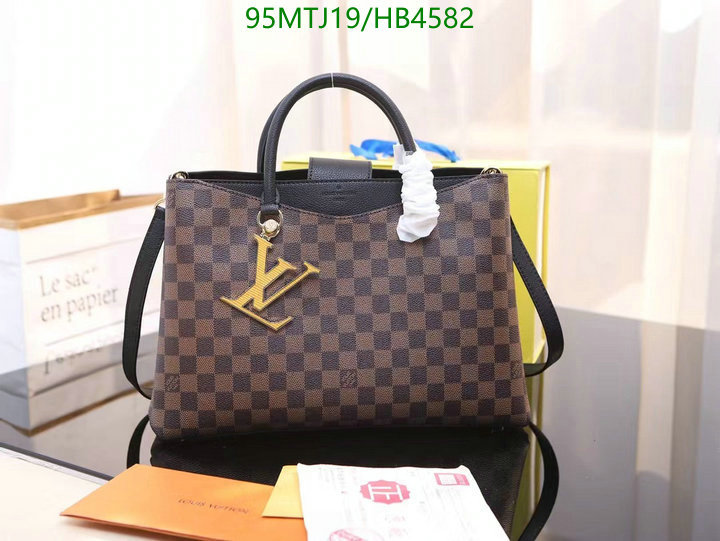 LV Bags-(4A)-Handbag Collection-,Code: HB4582,$: 95USD